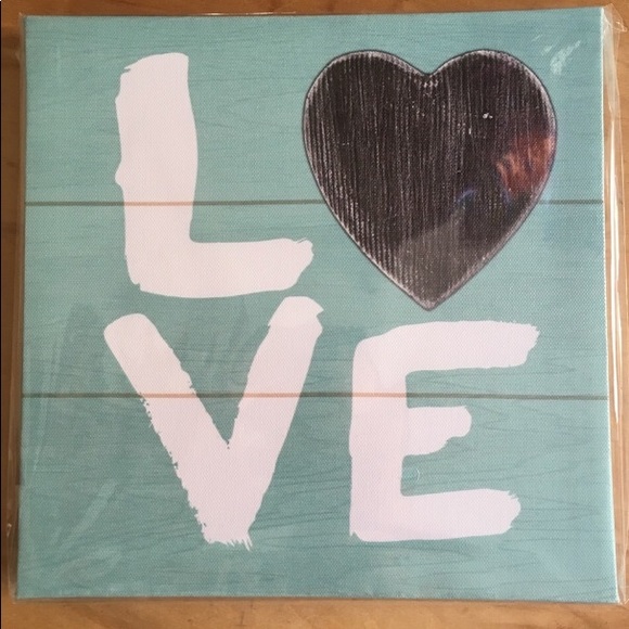 Other - Love 8.5x 8.5   Canvas -Wall Art